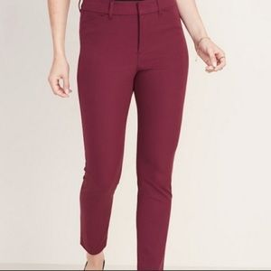 Mid-Rise Pixie Ankle Pants for Women